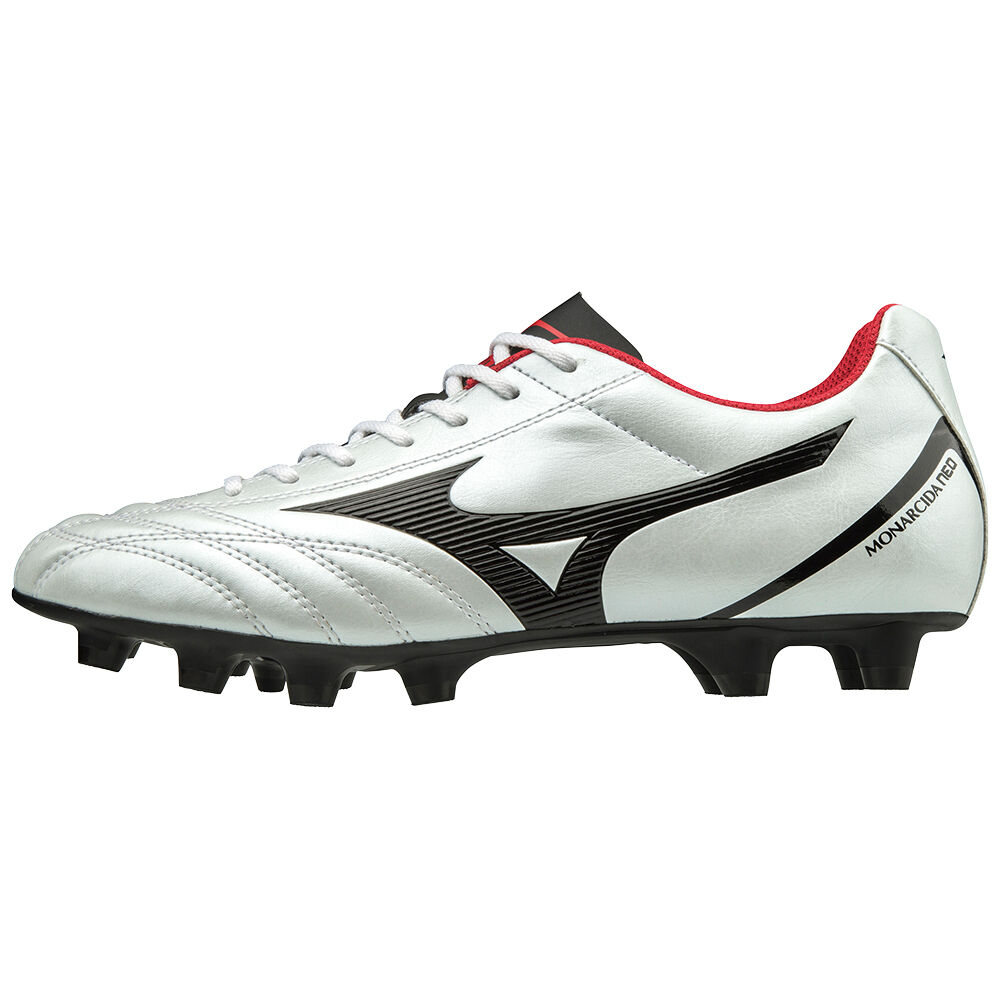 Scarpe Calcio Mizuno Monarcida Neo Select Uomo - Bianche/Nere - 68023-DWIS